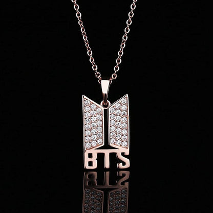 Korean BTS Army Necklace For women and girls